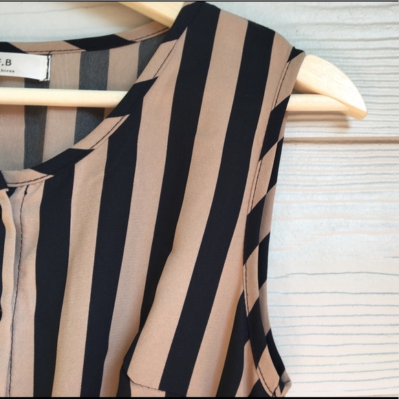 🔺Sold🔺️ Sleeveless Chiffon High-low Summer Dress - Picture 7 of 8